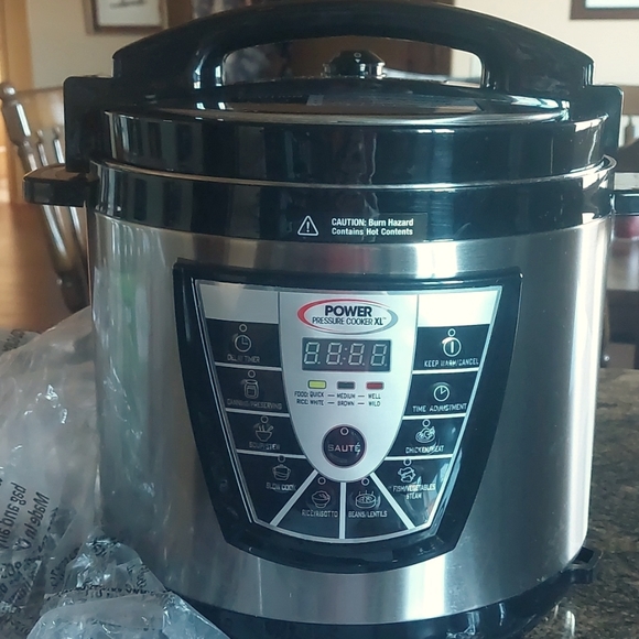 Power Pressure Cooker XL Kitchen 8 Quart Power Pressure Cooker Xl
